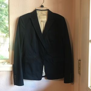 Banana Republic Stretch 0P Navy Blazer